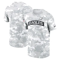 Men's Nike Arctic Camo Philadelphia Eagles 2024 Salute To Service Performance T-Shirt