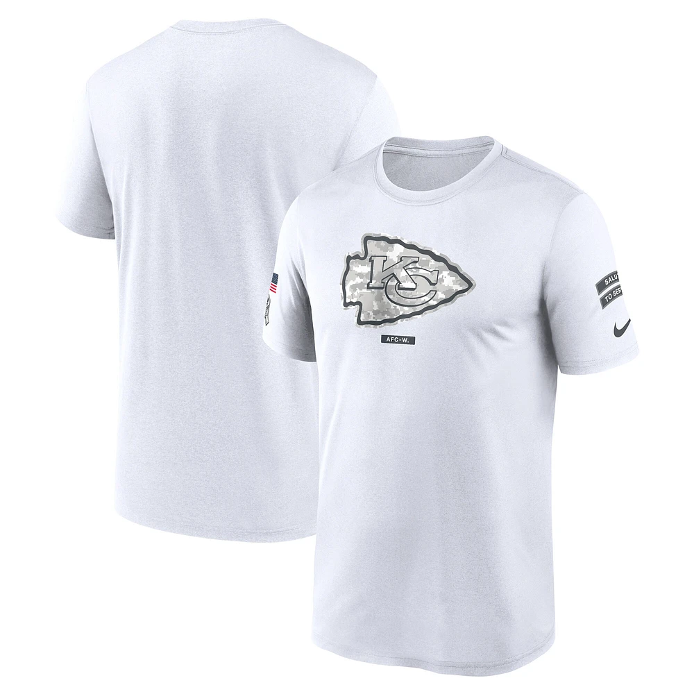 Men's Nike Kansas City Chiefs Salute To Service Legend Performance T-Shirt