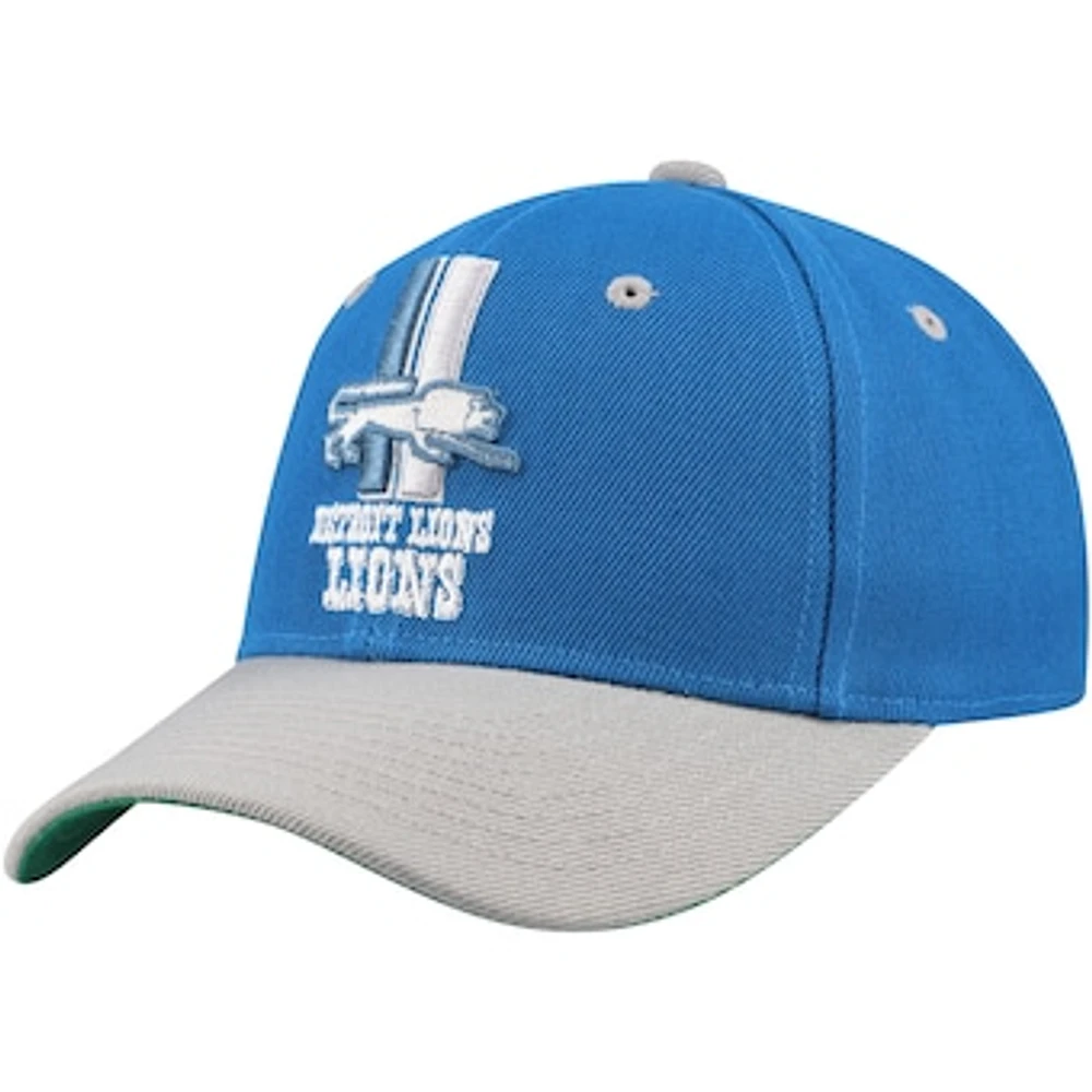 Youth Mitchell & Ness Blue Detroit Lions All In 2.0 Adjustable Hat