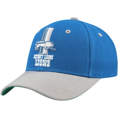 Youth Mitchell & Ness Blue Detroit Lions All In 2.0 Adjustable Hat