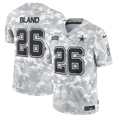 Men's Nike DaRon Bland Arctic Camo Dallas Cowboys 2024 Salute to Service Limited Jersey