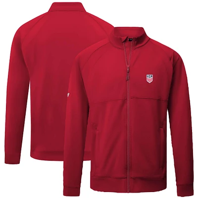 Men's Levelwear Red USMNT Form Full-Zip Jacket