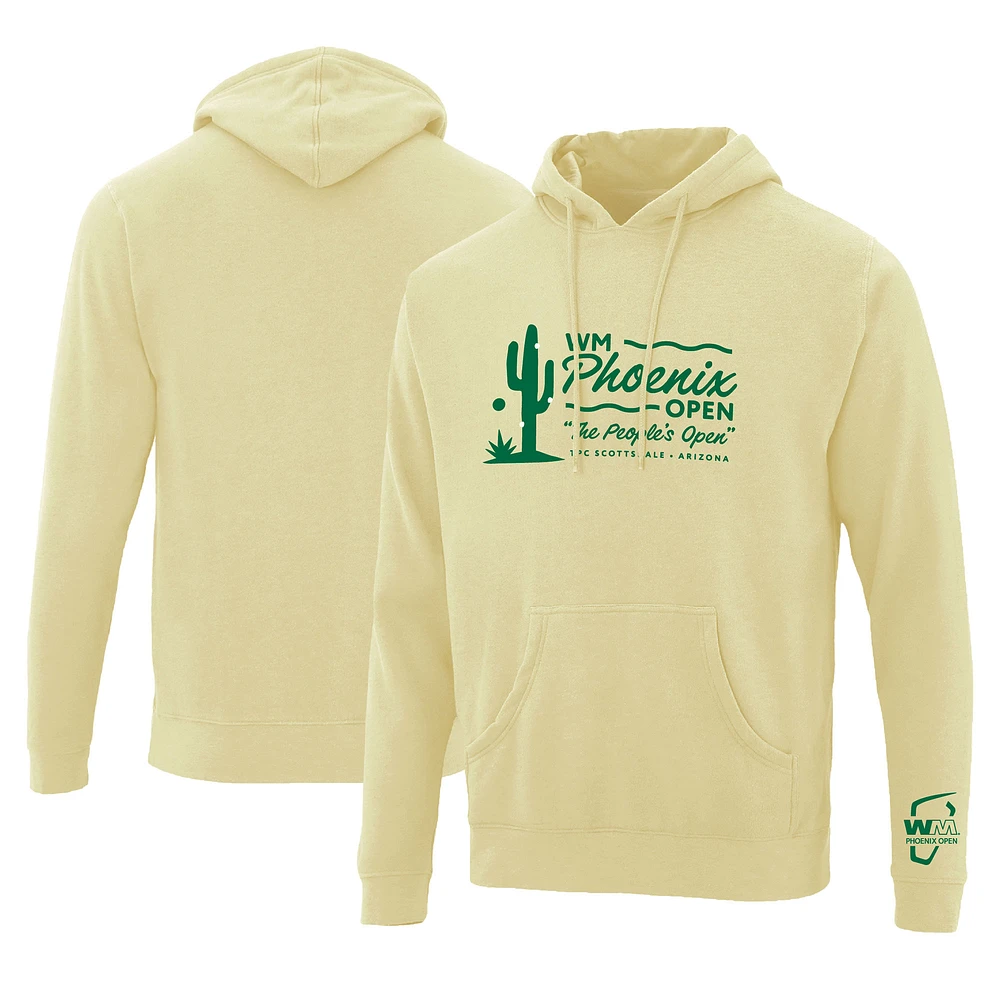 Men's Ahead Yellow 2024 WM Phoenix Open Seabrooke Pullover Hoodie