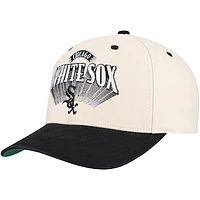 Men's Mitchell & Ness Cream Chicago White Sox Horizon Pro Crown Snapback Hat