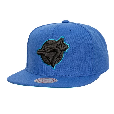 Men's Mitchell & Ness Royal Toronto Blue Jays Cooperstown Collection Eclipse Snapback Hat