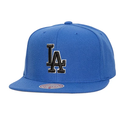 Men's Mitchell & Ness Royal Los Angeles Dodgers Cooperstown Collection Eclipse Snapback Hat