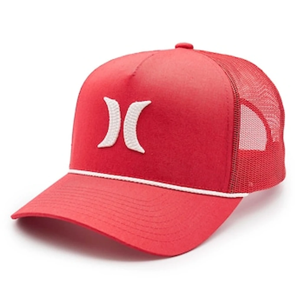 Men's Hurley Red High Icon Trucker Adjustable Hat