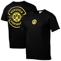 Men's Black Borussia Dortmund Retro T-Shirt