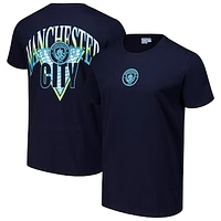 Men's Navy Manchester City Retro T-Shirt