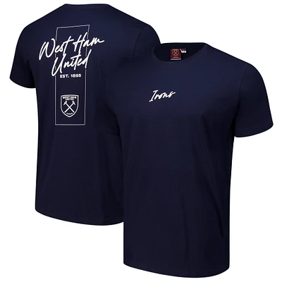 Men's Navy West Ham United Streetwear T-Shirt