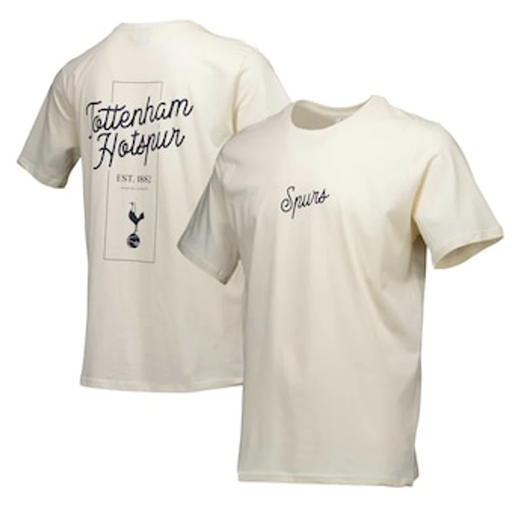 Men's Cream Tottenham Hotspur Streetwear T-Shirt