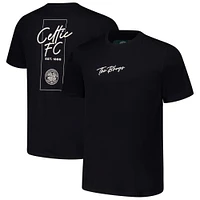 Men's Black Celtic Streetwear T-Shirt