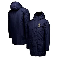 Men's Navy Tottenham Hotspur Winter Field Park Full-Zip Hooded Jacket