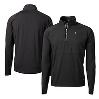 Men's Cutter & Buck Baltimore Orioles City Connect Adapt Eco Knit Hybrid Recycled Quarter-Zip Pullover Top
