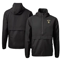 Men's Cutter & Buck Texas Rangers City Connect Charter Eco Recycled Half-Zip Anorak Jacket