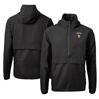 Men's Cutter & Buck Texas Rangers City Connect Charter Eco Recycled Half-Zip Anorak Jacket