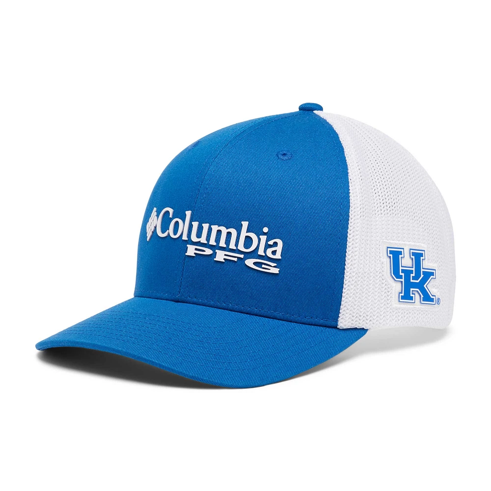 Men's Columbia Royal Kentucky Wildcats PFG Adjustable Hat