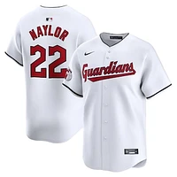 Men's Nike Josh Naylor White Cleveland Guardians Home Limited Player Jersey