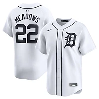 Men's Nike Parker Meadows White Detroit Tigers Home Limited Player Jersey