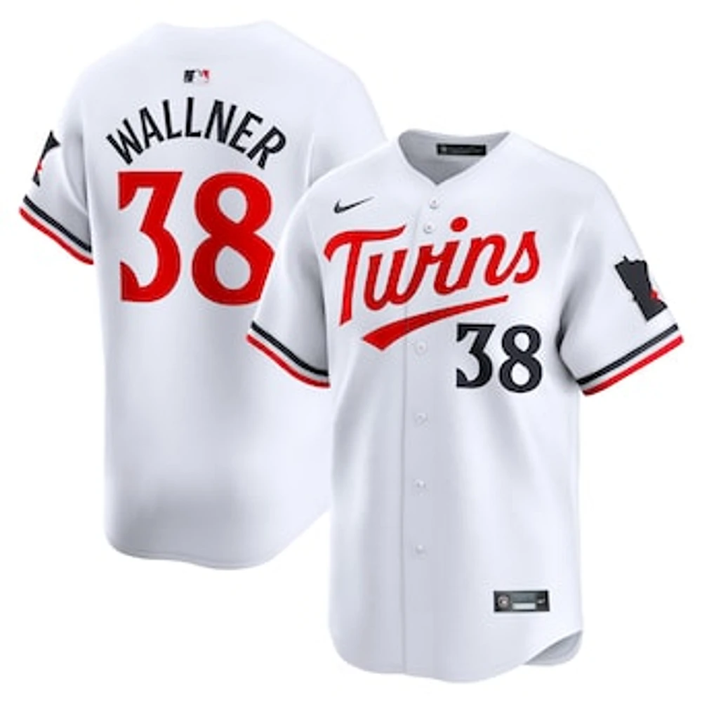 Men's Nike Matt Wallner White Minnesota Twins Home Limited Player Jersey