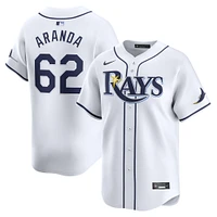 Men's Nike Jonathan Aranda White Tampa Bay Rays Home Limited Player Jersey