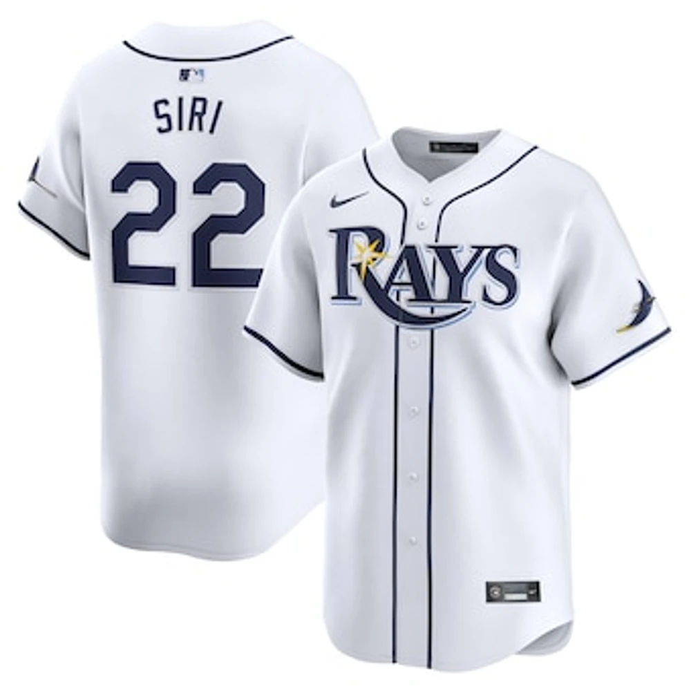 Men's Nike Jose Siri White Tampa Bay Rays Home Limited Player Jersey