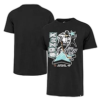 Men's '47 Black Los Angeles Kings Lamp Lighter Franklin T-Shirt