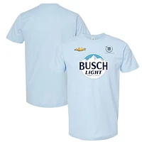 Men's TRACKHOUSE RACING Team Collection Light Blue Busch Partners T-Shirt