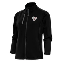 Women's Antigua Black Fordham Rams Generation Full-Zip Jacket