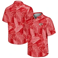 Men's Tommy Bahama Red Kansas City Chiefs Sport Vine Line Button-Down Shirt