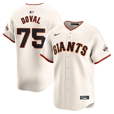 Men's Nike Camilo Doval Cream San Francisco Giants Home Limited Player Jersey