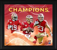 San Francisco 49ers Framed 15" x 17" 2023 NFC Champions Collage