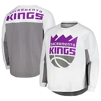 Men's Stadium Essentials White Sacramento Kings Rally Pullover Sweatshirt