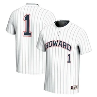 Youth GameDay Greats #1 White Howard Bison Lightweight Softball Jersey
