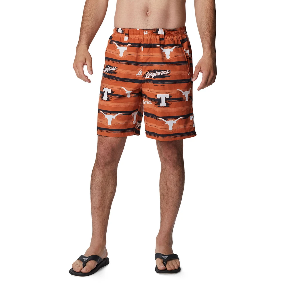 Men's Columbia Texas Orange Texas Longhorns Backcast II Omni-Shade Hybrid Shorts