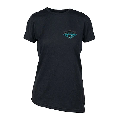 Women's Levelwear Black San Jose Sharks Birch Club Patch 2.0 T-Shirt