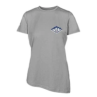 Women's Levelwear Gray Winnipeg Jets Birch Club Patch 2.0 T-Shirt