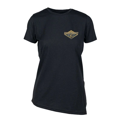 Women's Levelwear Black Vegas Golden Knights Birch Club Patch 2.0 T-Shirt