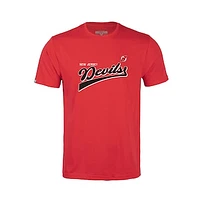 Youth Levelwear New Jersey Devils Little Richmond Retro Script T-Shirt