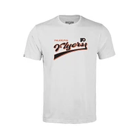 Youth Levelwear Philadelphia Flyers Little Richmond Retro Script T-Shirt