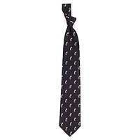 Men's Black Cincinnati Bearcats Echo Woven Silk Tie