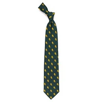 Men's Green Baylor Bears Echo Woven Silk Tie