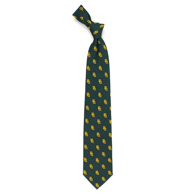 Men's Green Baylor Bears Echo Woven Silk Tie