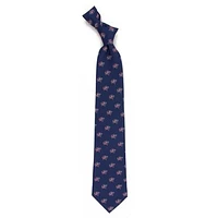 Men's Navy Columbus Blue Jackets Echo Woven Silk Tie