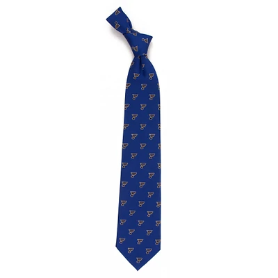 Men's Blue St. Louis Blues Echo Woven Silk Tie