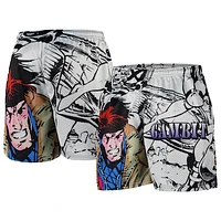 Men's Chalk Line White X-Men Gambit Retro Shorts