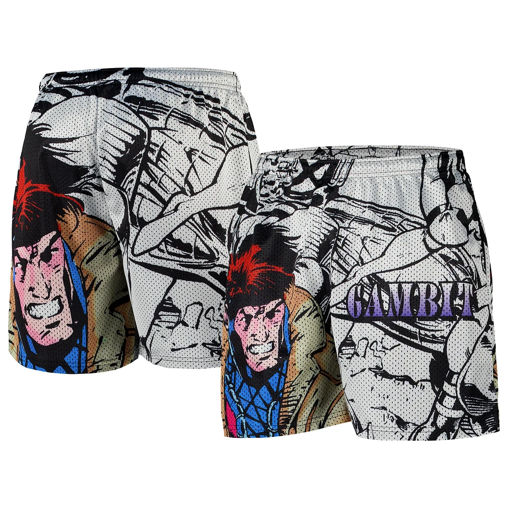 Men's Chalk Line White X-Men Gambit Retro Shorts