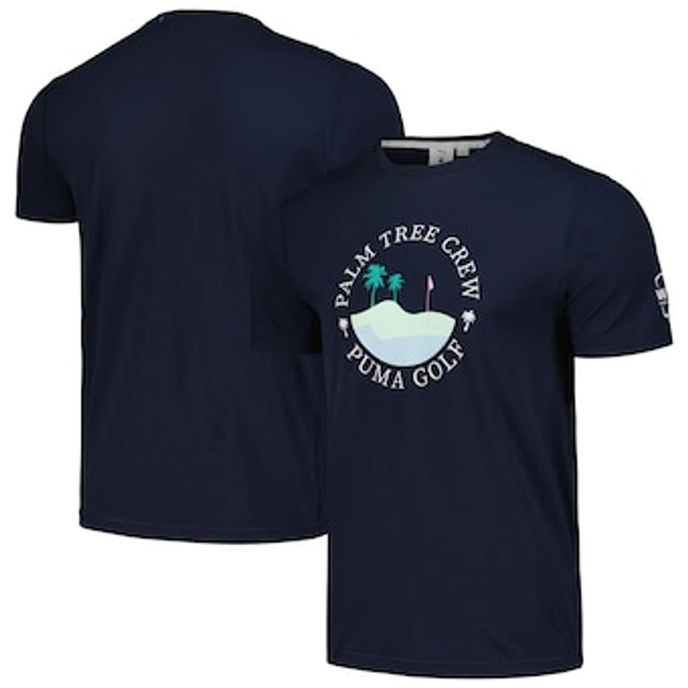 Men's Puma x PTC Navy WM Phoenix Open Island CLOUDSPUN T-Shirt