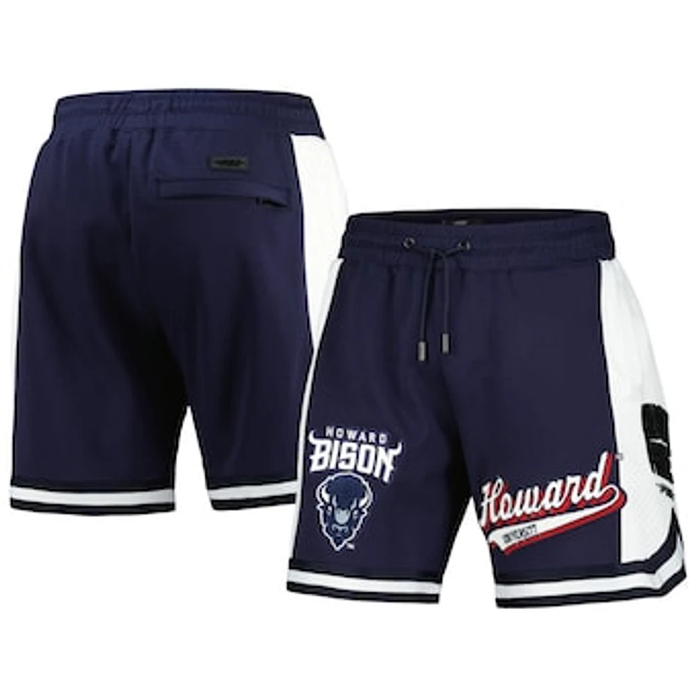 Men's Pro Standard Navy Howard Bison Script Tail DK 2.0 Shorts