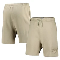 Men's Pro Standard Tan Clark Atlanta University Panthers Neutral Relaxed Shorts